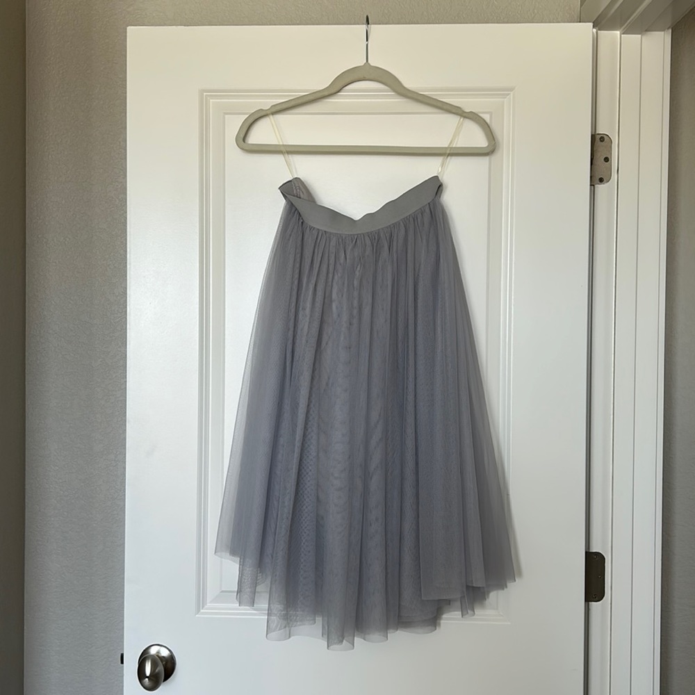 Vici collection - blue/grey ballerina tulle skirt